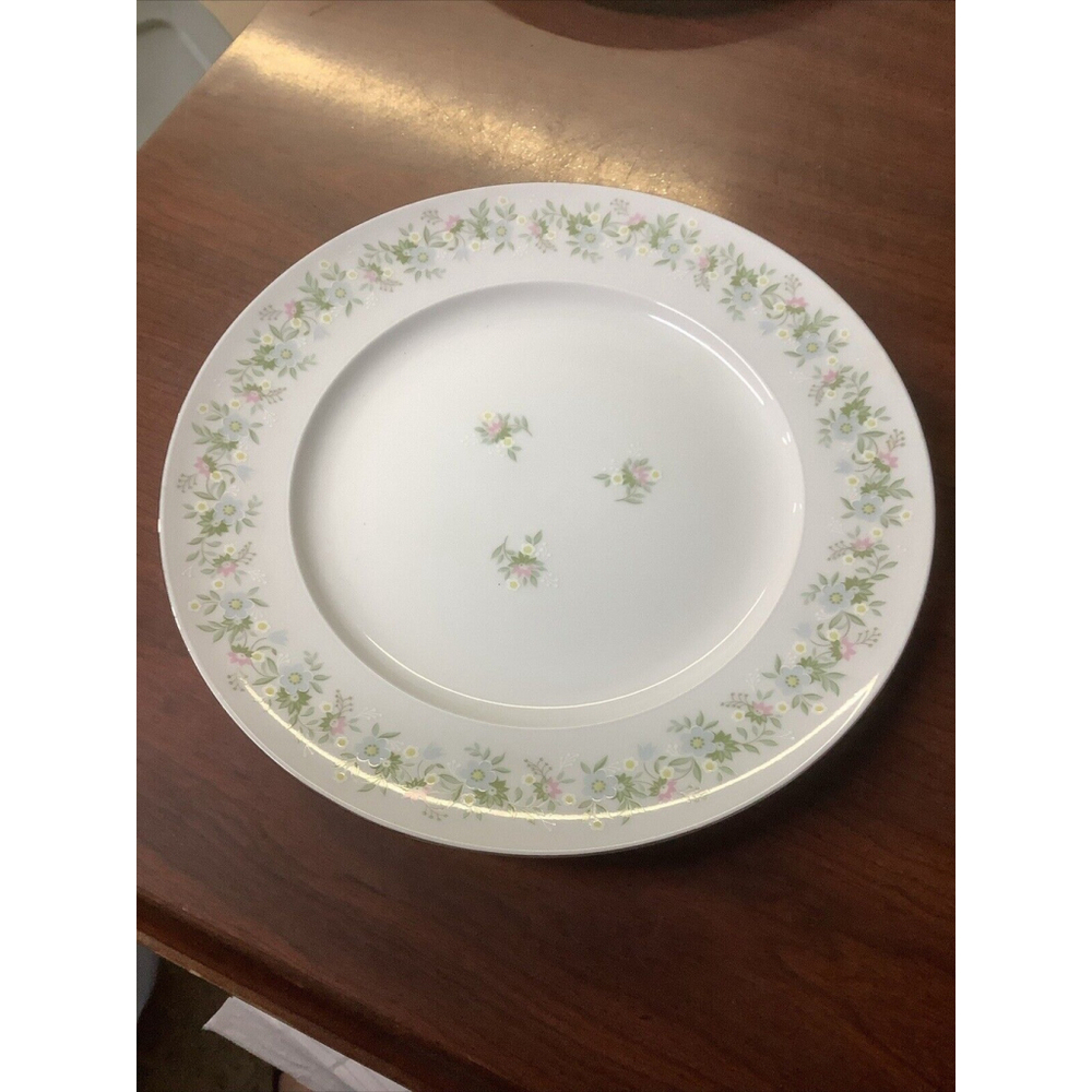 Johann Haviland Dinner Plate Bavaria Germany Forever Spring China 10" Vintage